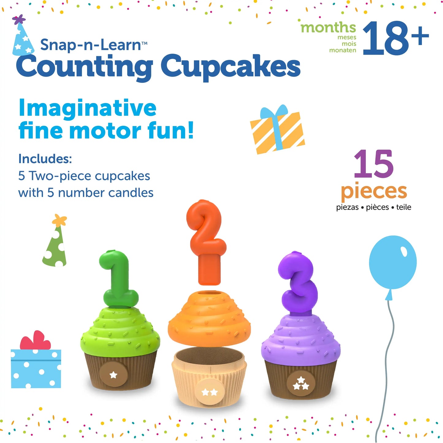 Snap-n-Learn Counting Cupcakes