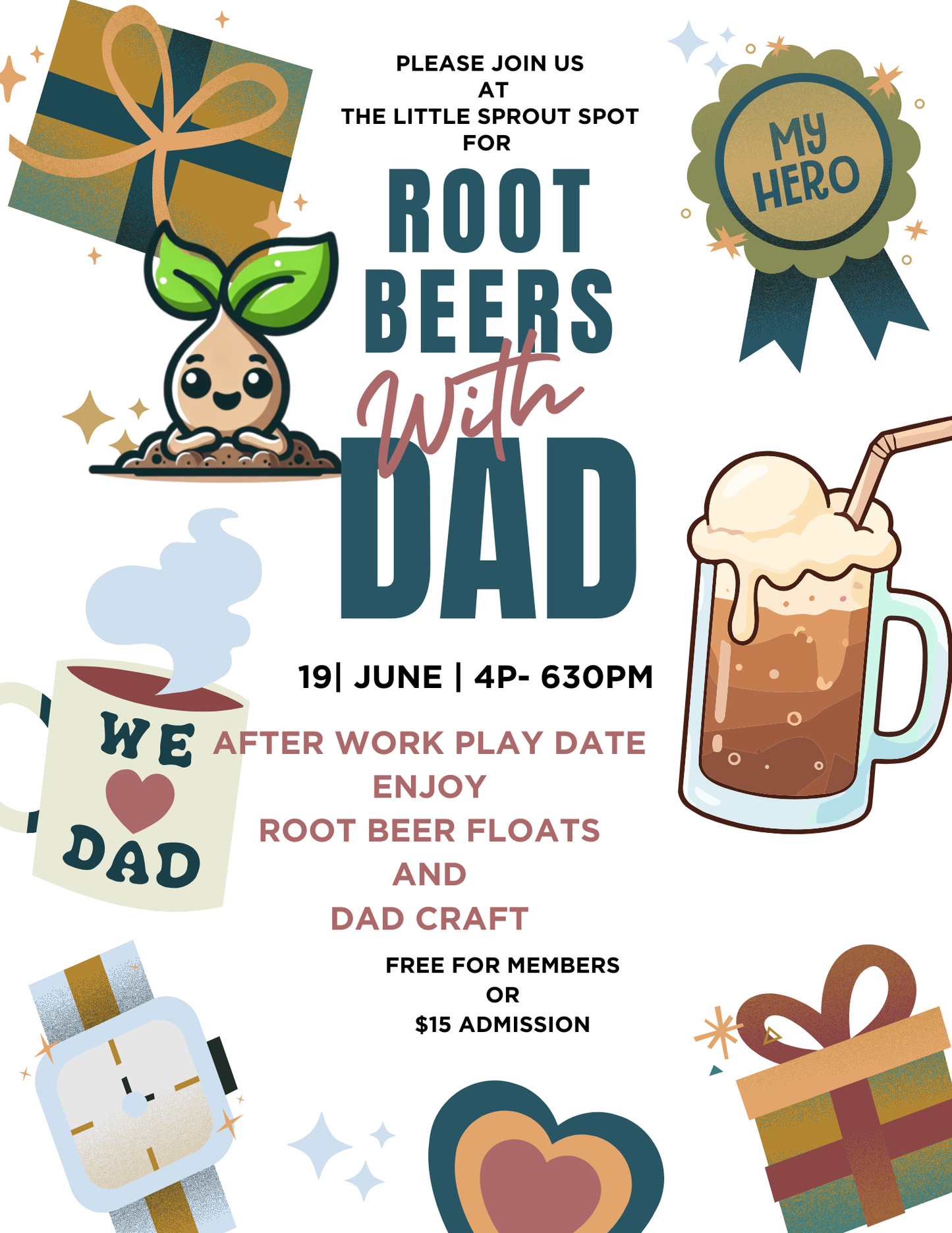 Root "Beers" with Dad | Father's Day Baby Toddler Event in Chattanooga, TN