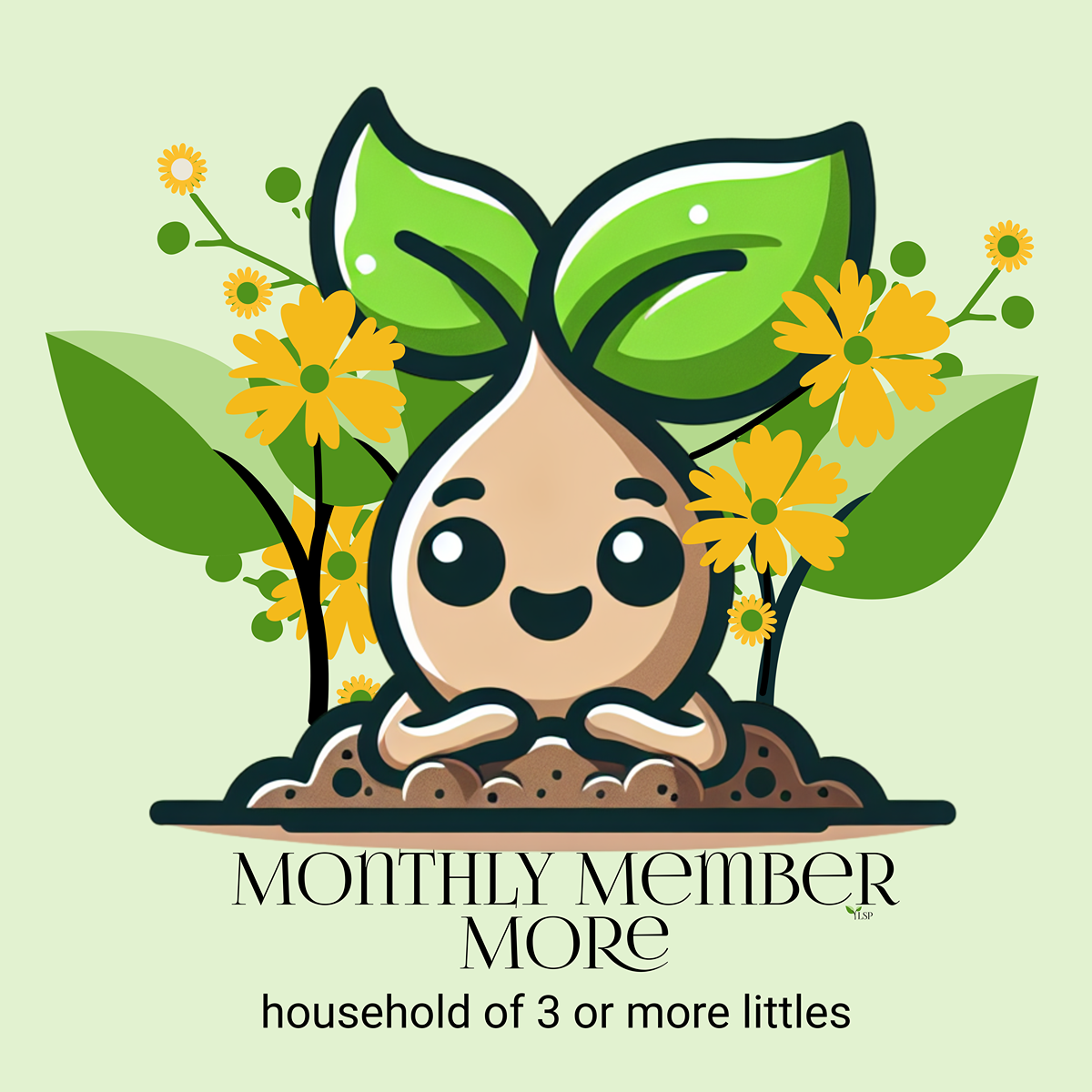 Little Sprout Spot Monthly Membership More