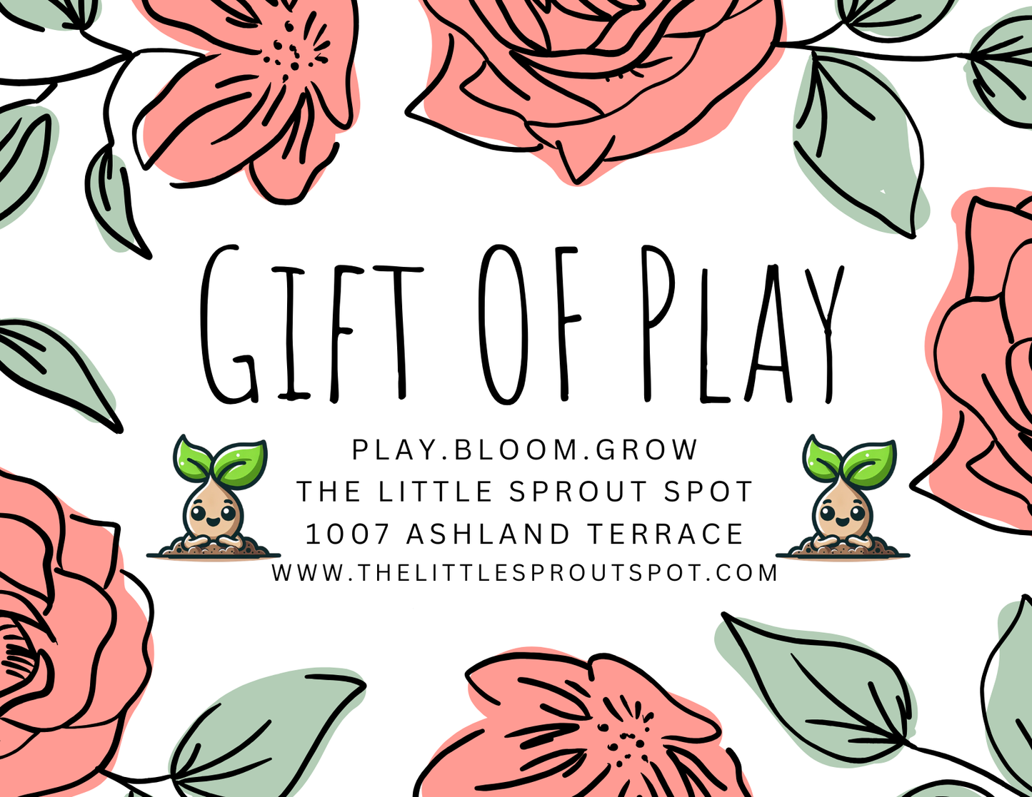 Gift an Open Play Pass to The Little Sprout Spot