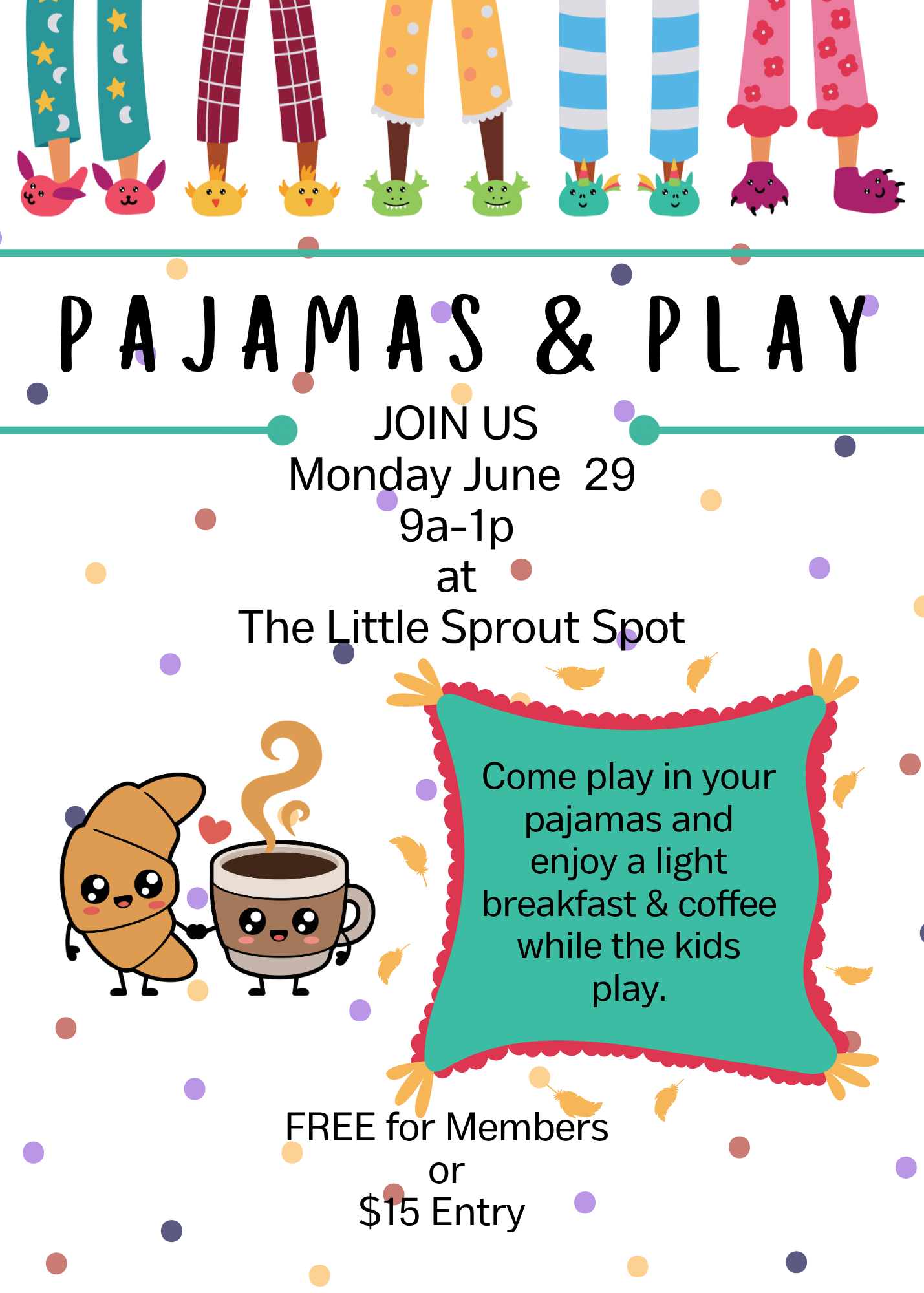 Pajamas & Play | Baby Toddler Breakfast Playdate in Chattanooga, TN